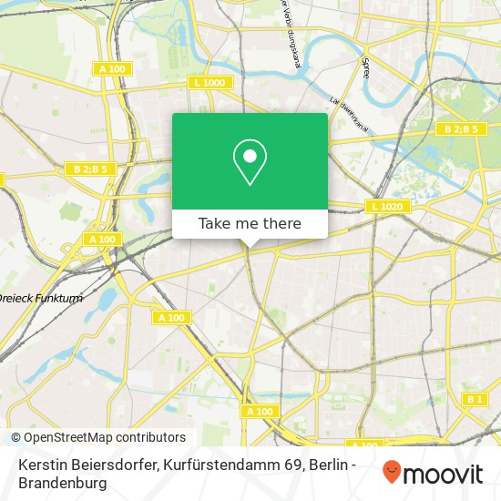 Kerstin Beiersdorfer, Kurfürstendamm 69 map