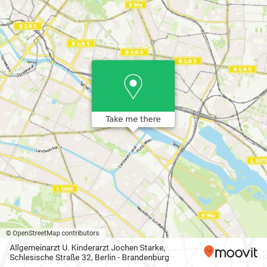 Allgemeinarzt U. Kinderarzt Jochen Starke, Schlesische Straße 32 map