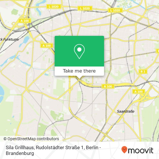 Sila Grillhaus, Rudolstädter Straße 1 map