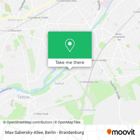 Max-Sabersky-Allee map