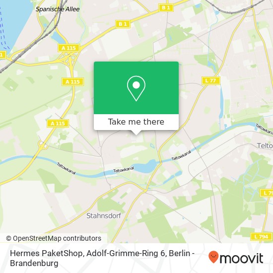 Hermes PaketShop, Adolf-Grimme-Ring 6 map