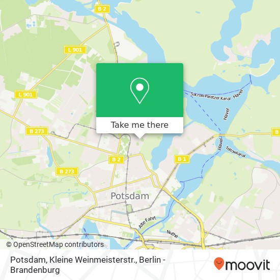 Potsdam, Kleine Weinmeisterstr. map
