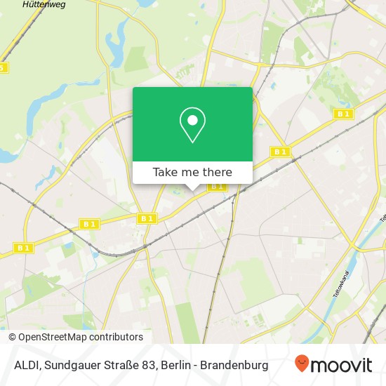 ALDI, Sundgauer Straße 83 map