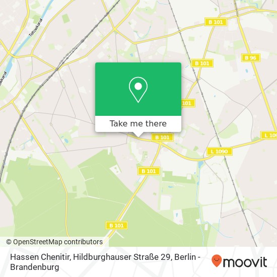 Hassen Chenitir, Hildburghauser Straße 29 map