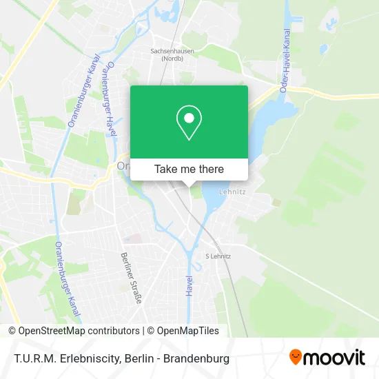 Карта T.U.R.M. Erlebniscity