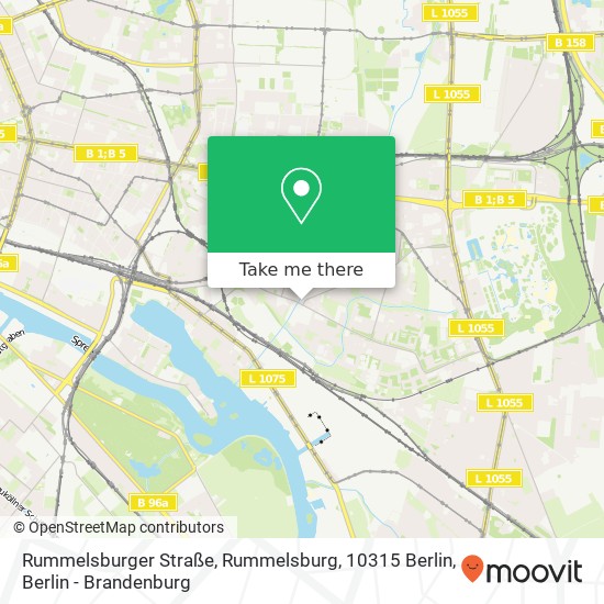 Rummelsburger Straße, Rummelsburg, 10315 Berlin map