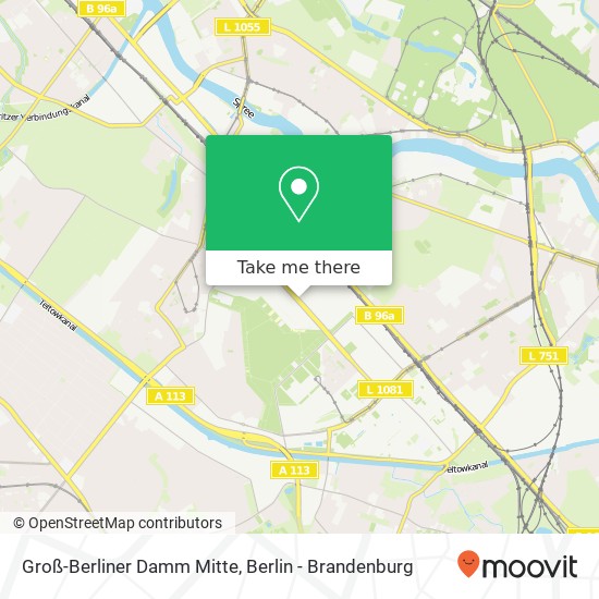 Groß-Berliner Damm Mitte map