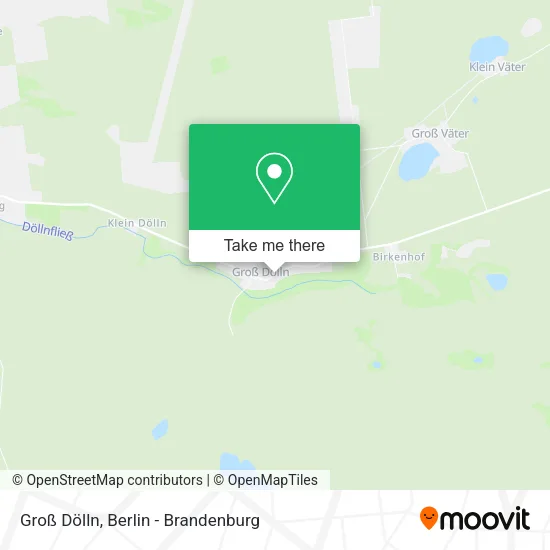 Карта Groß Dölln