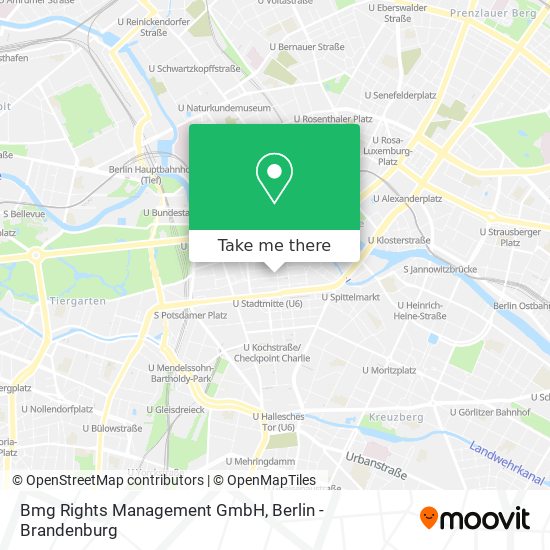 Карта Bmg Rights Management GmbH