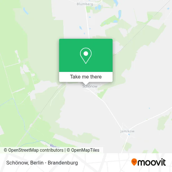 Schönow map