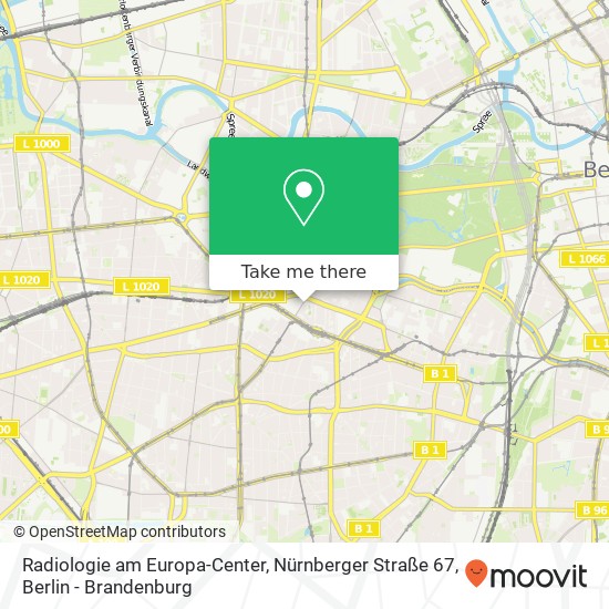 Radiologie am Europa-Center, Nürnberger Straße 67 map