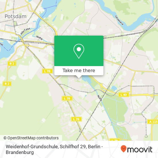 Карта Weidenhof-Grundschule, Schilfhof 29