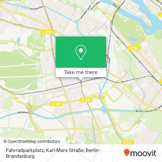 Fahrradparkplatz, Karl-Marx-Straße map