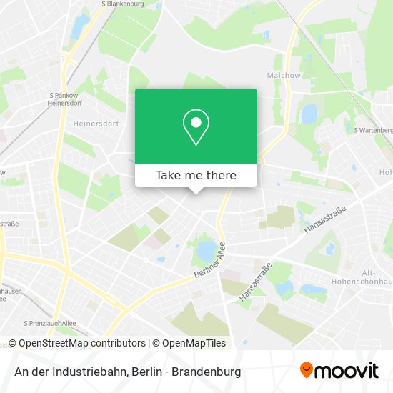 An der Industriebahn map
