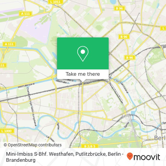 Mini-Imbiss S-Bhf. Westhafen, Putlitzbrücke map