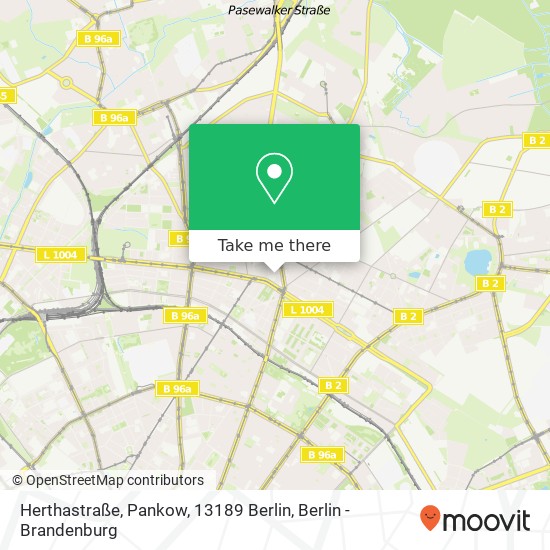 Herthastraße, Pankow, 13189 Berlin map