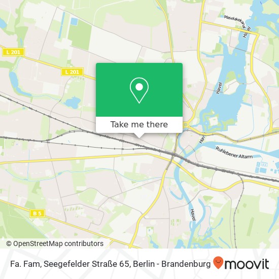 Fa. Fam, Seegefelder Straße 65 map