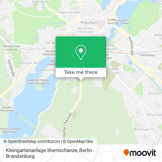 Kleingartenanlage Sternschanze map