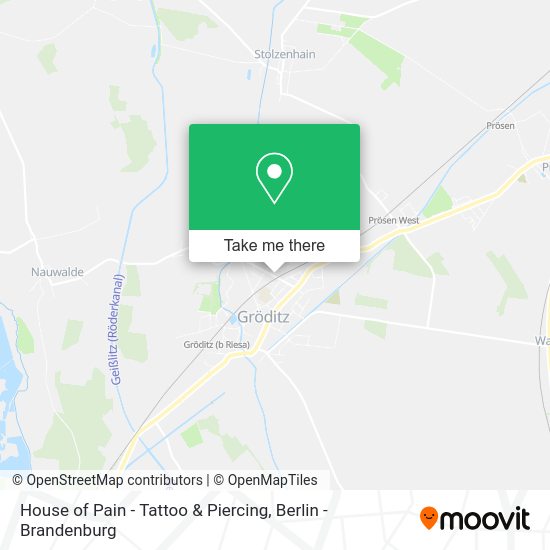 House of Pain - Tattoo & Piercing map