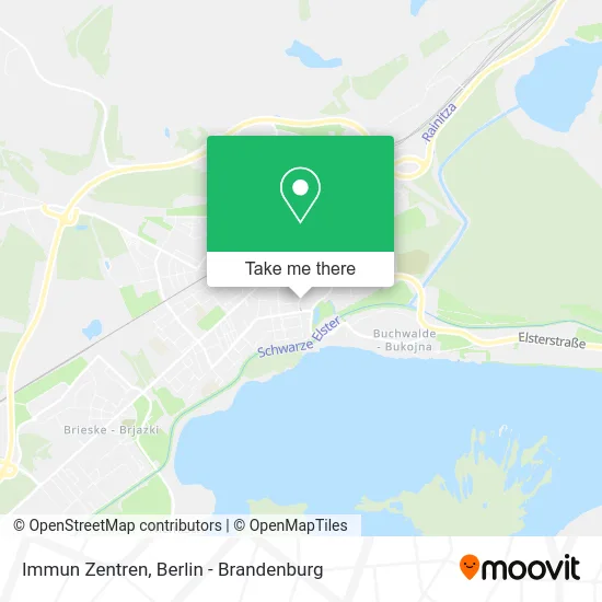Карта Immun Zentren