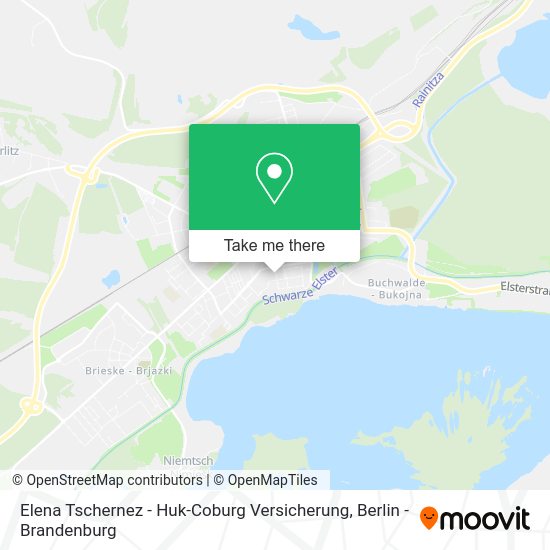 Elena Tschernez - Huk-Coburg Versicherung map