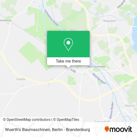 Wuerth's Baumaschinen map