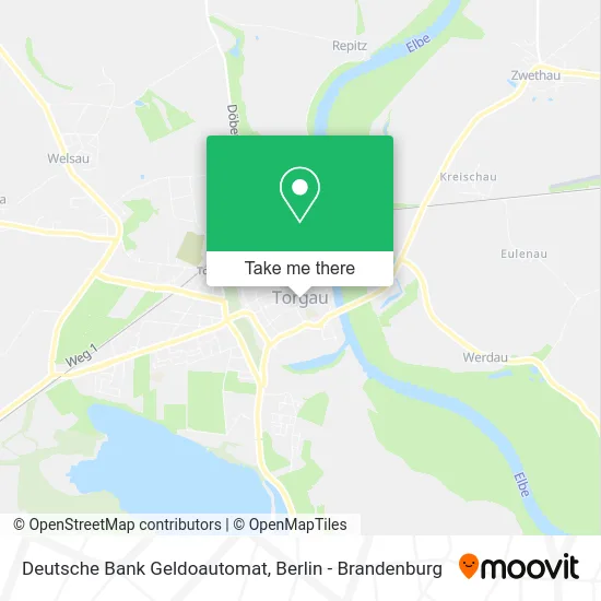 Карта Deutsche Bank Geldoautomat