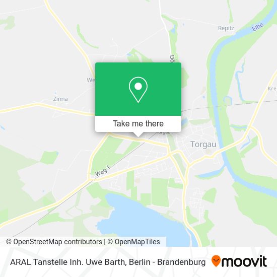 ARAL Tanstelle Inh. Uwe Barth map