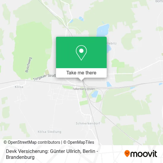 Карта Devk Versicherung: Günter Ullrich