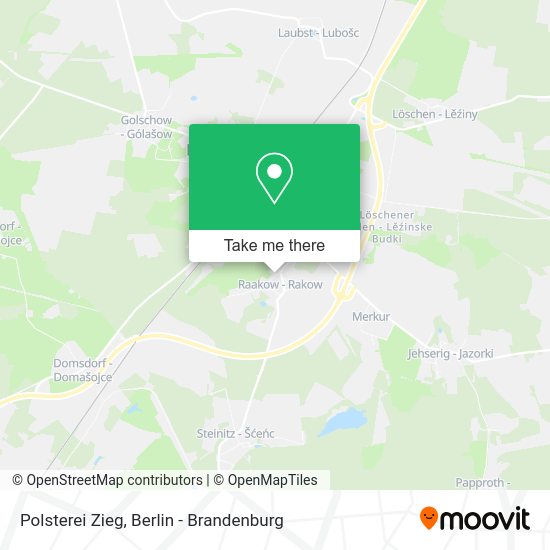 Polsterei Zieg map