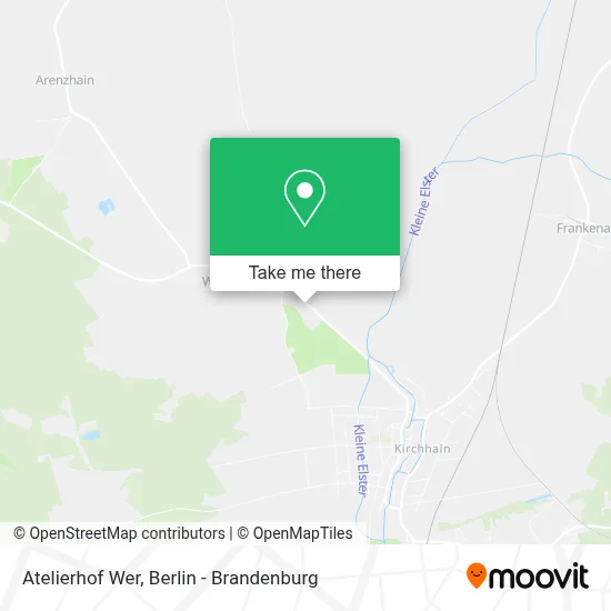 Atelierhof Wer map