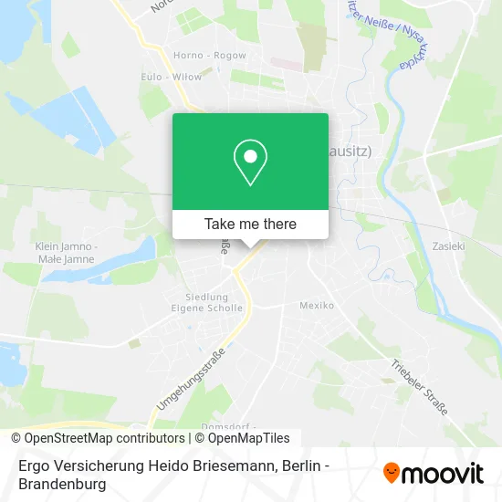 Карта Ergo Versicherung Heido Briesemann