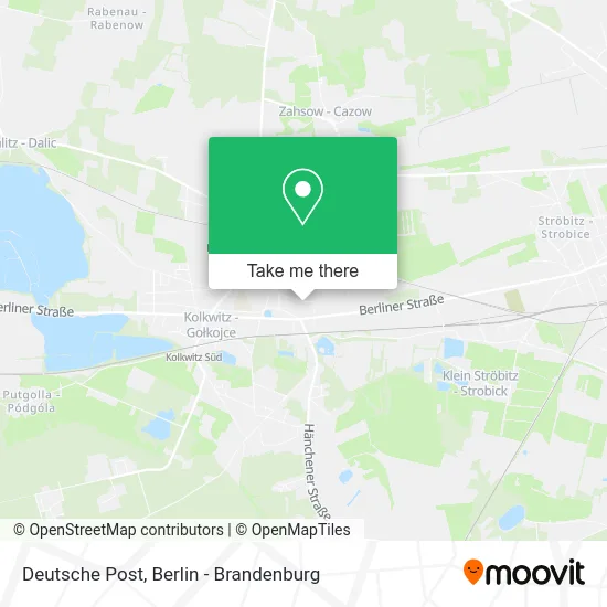 Карта Deutsche Post