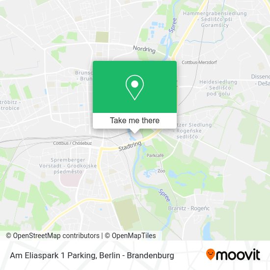 Am Eliaspark 1 Parking map