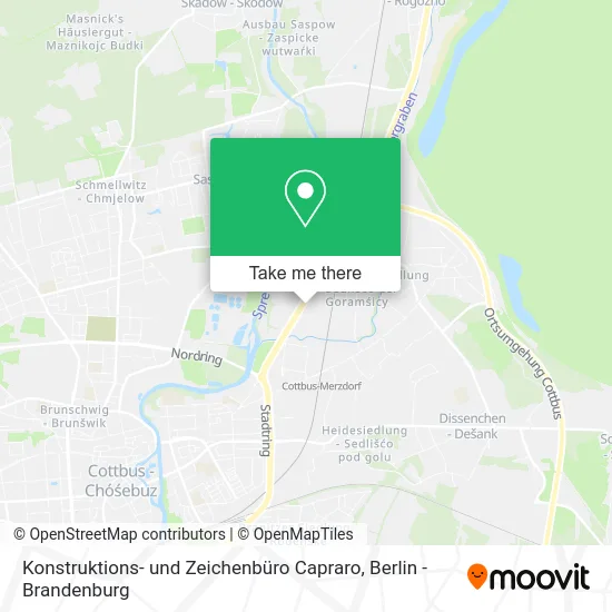 Карта Konstruktions- und Zeichenbüro Capraro