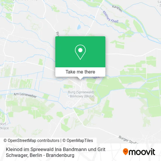 Kleinod im Spreewald Ina Bandmann und Grit Schwager map