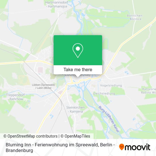 Bluming Inn - Ferienwohnung im Spreewald map