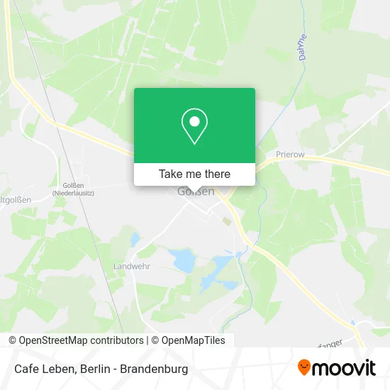 Cafe Leben map