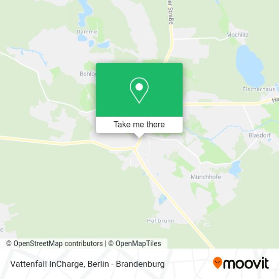 Vattenfall InCharge map
