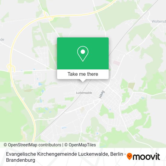 Evangelische Kirchengemeinde Luckenwalde map