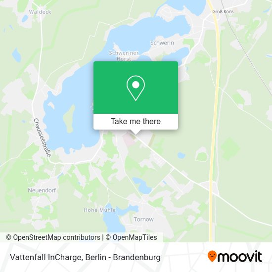 Vattenfall InCharge map
