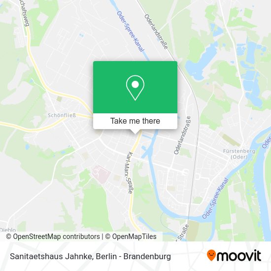 Sanitaetshaus Jahnke map