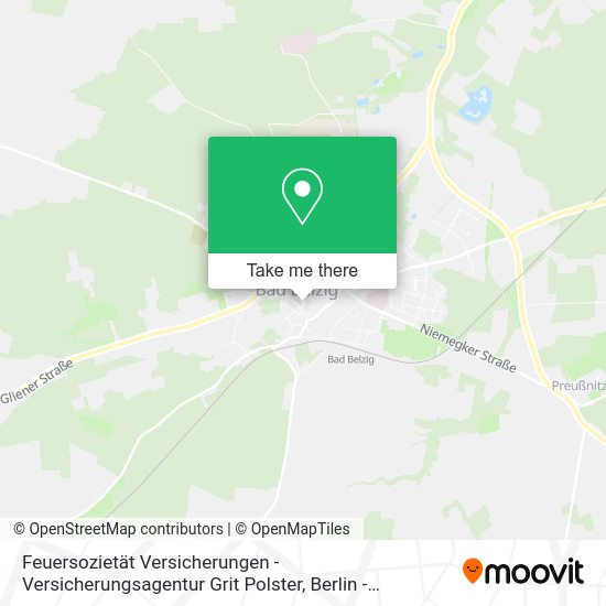 Feuersozietät Versicherungen - Versicherungsagentur Grit Polster map