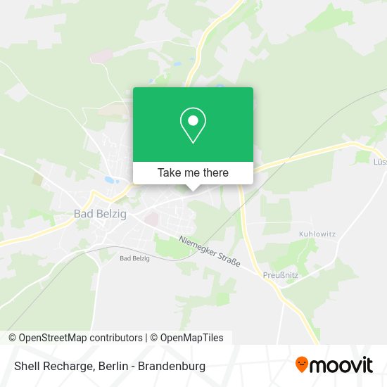 Shell Recharge map