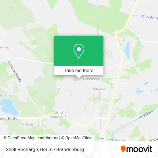 Shell Recharge map