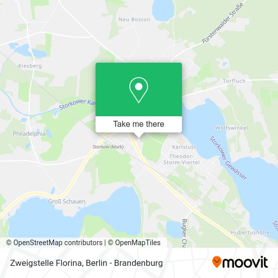 Zweigstelle Florina map
