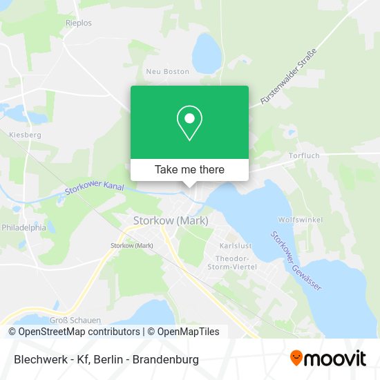 Blechwerk - Kf map
