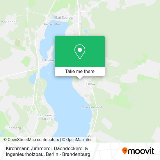 Kirchmann Zimmerei, Dachdeckerei & Ingenieurholzbau map