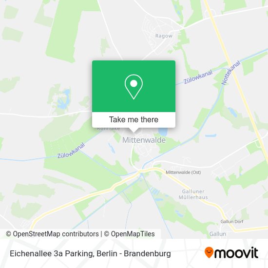 Eichenallee 3a Parking map
