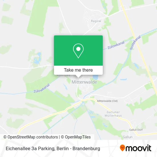 Eichenallee 3a Parking map